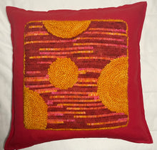 Load image into Gallery viewer, One of Kind 20" Square Pillow Cover in Red or Green