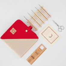Load image into Gallery viewer, Oxford Punch Needle Set - Fine Point Natural Wood /Wholesale