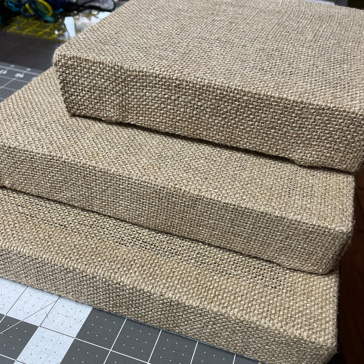 Blank Linen Wrapped Frames for DYI kit – Hooking Outside The Lines