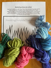 Load image into Gallery viewer, Flower of the Month &quot;July: Larkspur or Lupins!&quot; Mixed fibres kit
