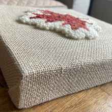 Load image into Gallery viewer, Maple Leaf _ Beginner-Friendly Punch Needle Kit – Ready to Hang
