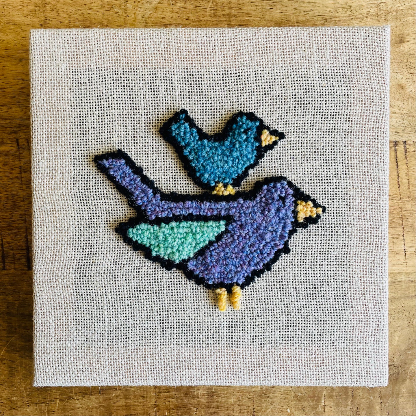 Chirp and Cheer - Beginner-Friendly Punch Needle Kit – Ready to Hang