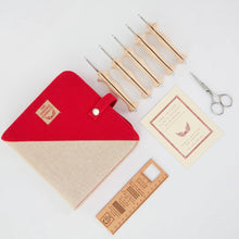 Load image into Gallery viewer, Oxford Punch Needle Set - Fine Point Natural Wood /Wholesale
